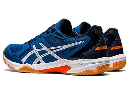 ASICS Men's Gel-Rocket 10 Reborn Blue/White Sneaker (1071A054.401) Matteo Berrettini Asics Shoes