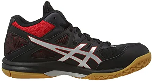Difference In Asics Running Shoes ASICS Men's Gel-Task Mt 2 Black/Classic Red Indoor Court Shoes-7 UK (41.5 EU) (8 US) (1071A036)