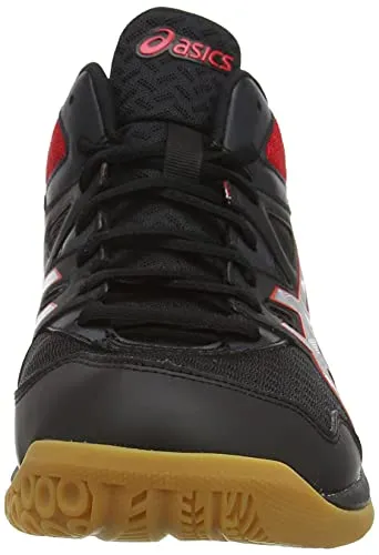 ASICS Men's Gel-Task Mt 2 Black/Classic Red Indoor Court Shoes-7 UK (41.5 EU) (8 US) (1071A036) Asics Gel Indoor Court Shoes