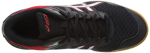 ASICS Men's Gel-Task Mt 2 Black/Classic Red Indoor Court Shoes-7 UK (41.5 EU) (8 US) (1071A036) Asics Snow Running Shoes