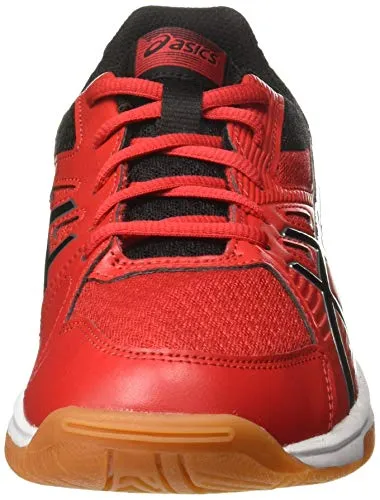 ASICS Men's Upcourt 3 Classic Red/Black Badminton Shoes-8 UK (1071A019.602) Best Asics Shoes For Treadmill