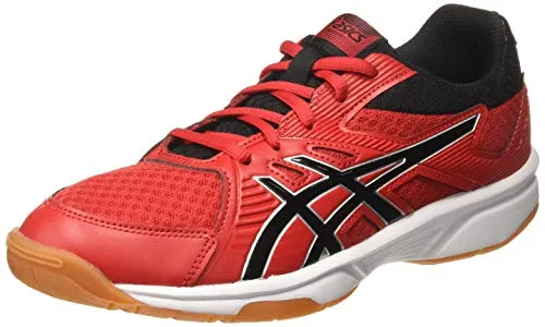 Best Asics Netball Shoes ASICS Men's Upcourt 3 Classic Red/Black Badminton Shoes-8 UK (1071A019.602)