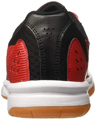 ASICS Men's Upcourt 3 Classic Red/Black Badminton Shoes-8 UK (1071A019.602) Asics Outdoor Pickleball Shoes
