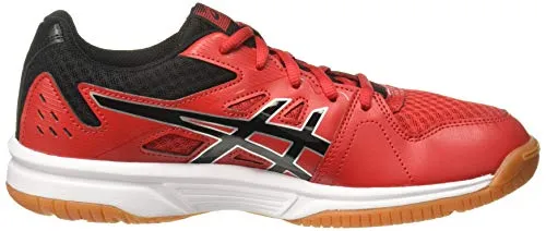 ASICS Men's Upcourt 3 Classic Red/Black Badminton Shoes-8 UK (1071A019.602) Hyrox Shoes Asics