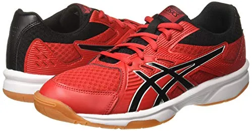ASICS Men's Upcourt 3 Classic Red/Black Badminton Shoes-8 UK (1071A019.602) Asics Gel Quantum 180 Running Shoe