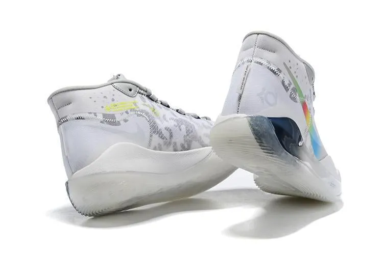 Nike Zoom KD 12 'White Grey Rainbow' Men Shoes Sneaker Sale Size US 7-12 Asics Gel Foundation Running Shoe