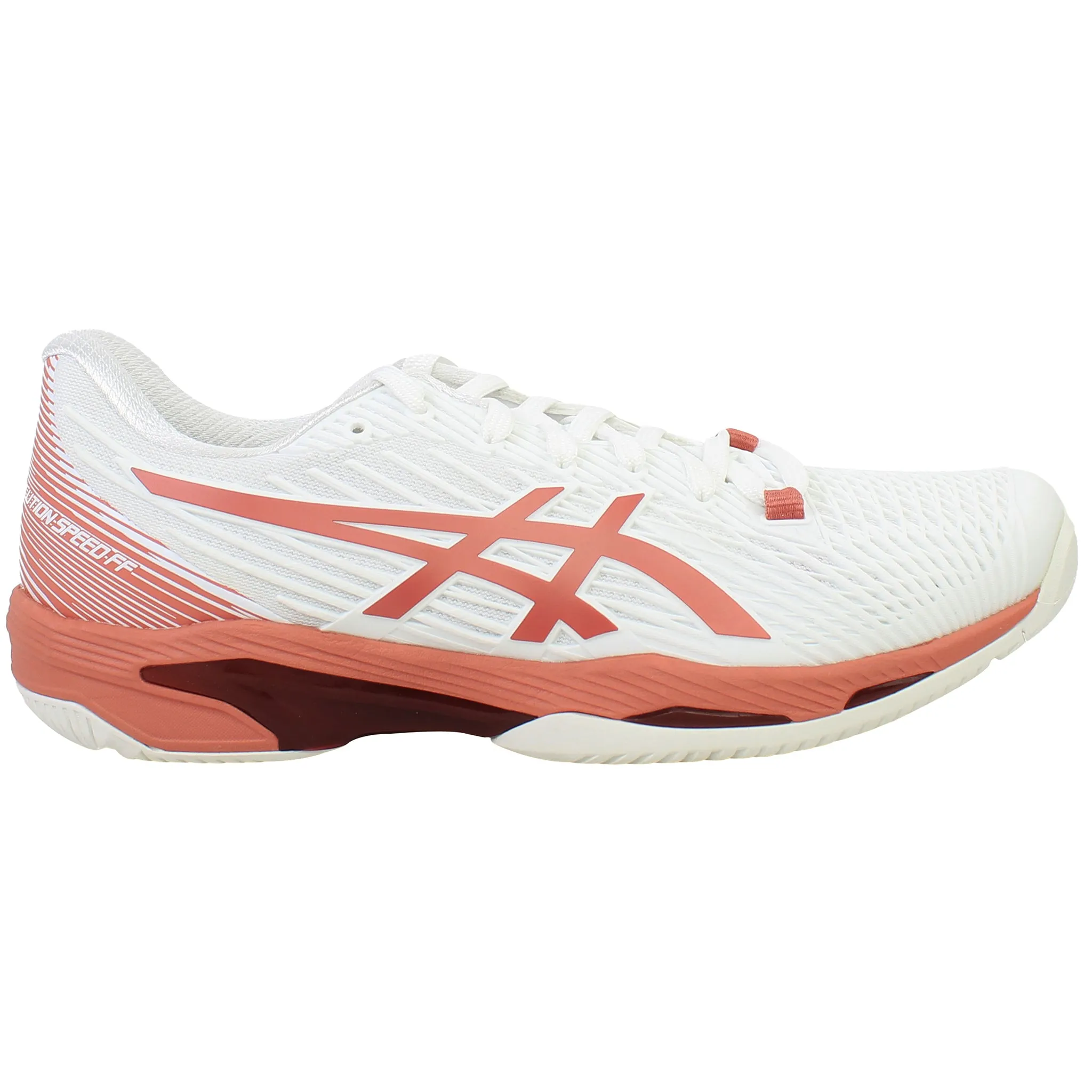 Asics Solution Speed FF 2 Womens White Tennis Shoes High End Asics Running Shoes