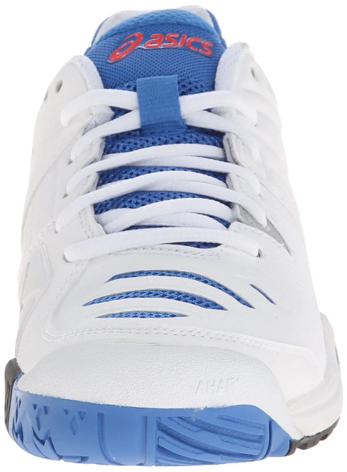 Shoe Store Asics ASICS Women's Gel-Challenger 10 Tennis Shoe, White/Silver/Powder Blue,5 M US