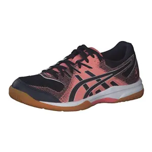 Asics Japan S Pf Sportstyle Shoe ASICS Women's Gel-Rocket 9 Guava/Midnight Indoor Court Shoes-8 UK (42 EU) (10 US) (1072A034)