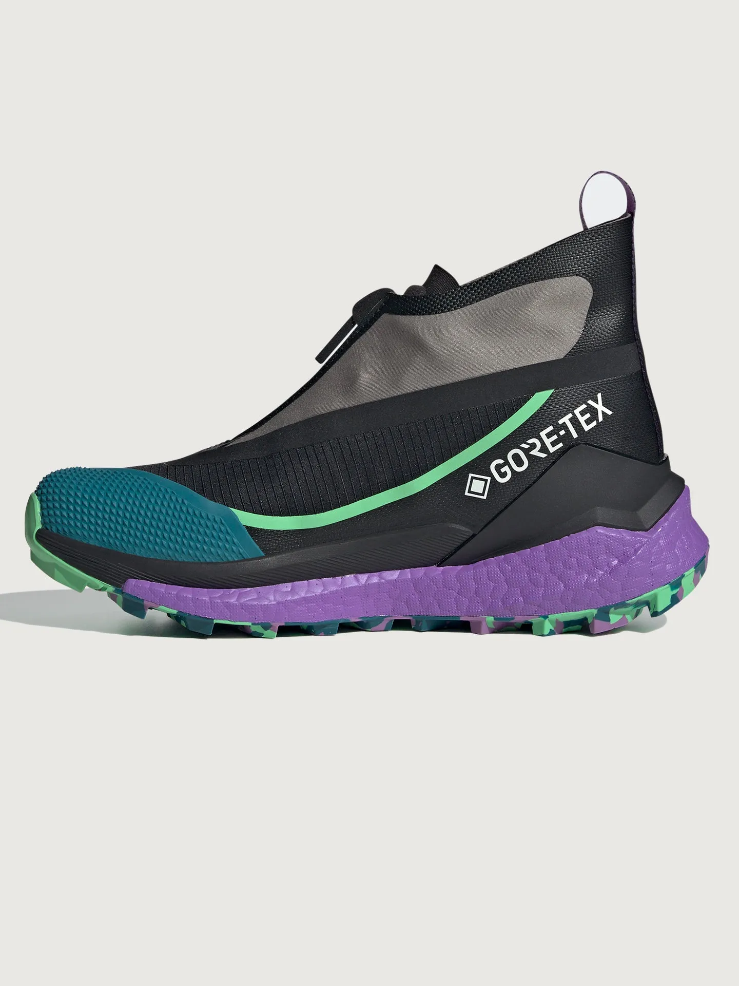 aSMCxTERREX FREE HIKER RAINRDY - core black/semi flash green/deep lilac Adidas Pointe Shoes