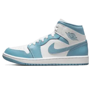 Air Jordan 1 Mid Wmns 'University Blue' Asics Shoes Foot Locker