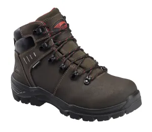 'Avenger' Men's 6" Foundation EH WP Int. MetGuard Carbon Toe Hiker - Brown Forestry Work Boots