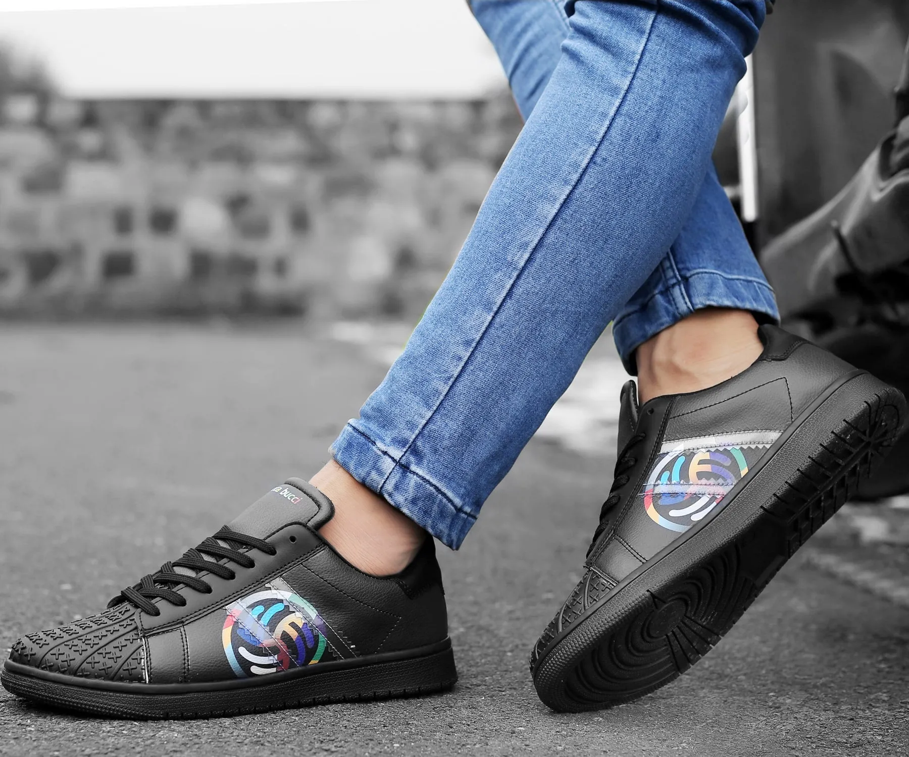 Bacca Bucci Boombox Rubber Shoes For Flat Footed