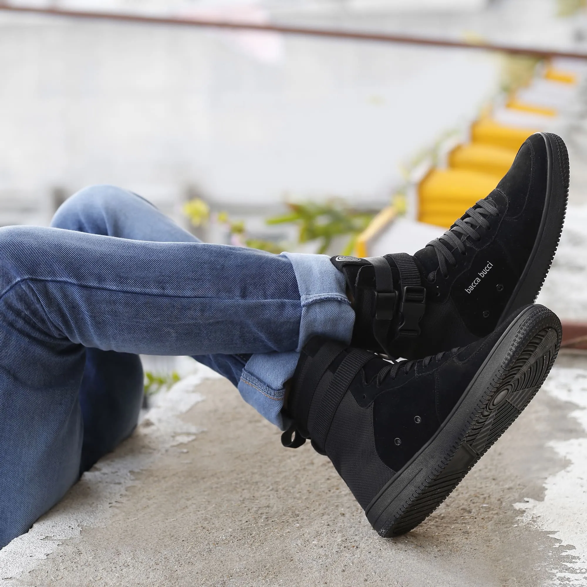 Bacca Bucci Hustle Flat Pointed Leather Shoes