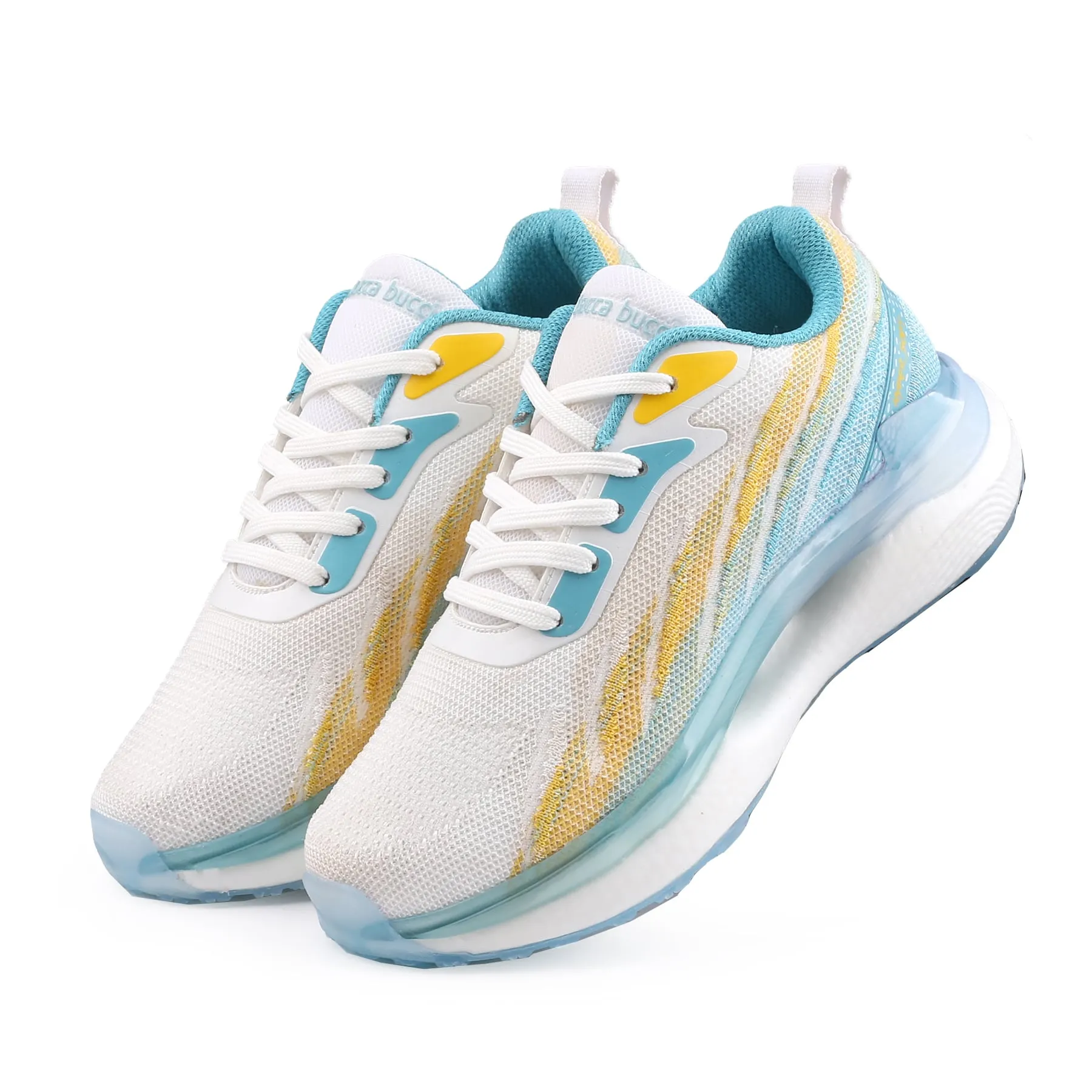 Bacca Bucci HYPERSOFT SERIES for WOMEN with Ultra-Rebounce Outsole & Iconic Breathable Engineered Knit Upper Sneakers Wave Rider