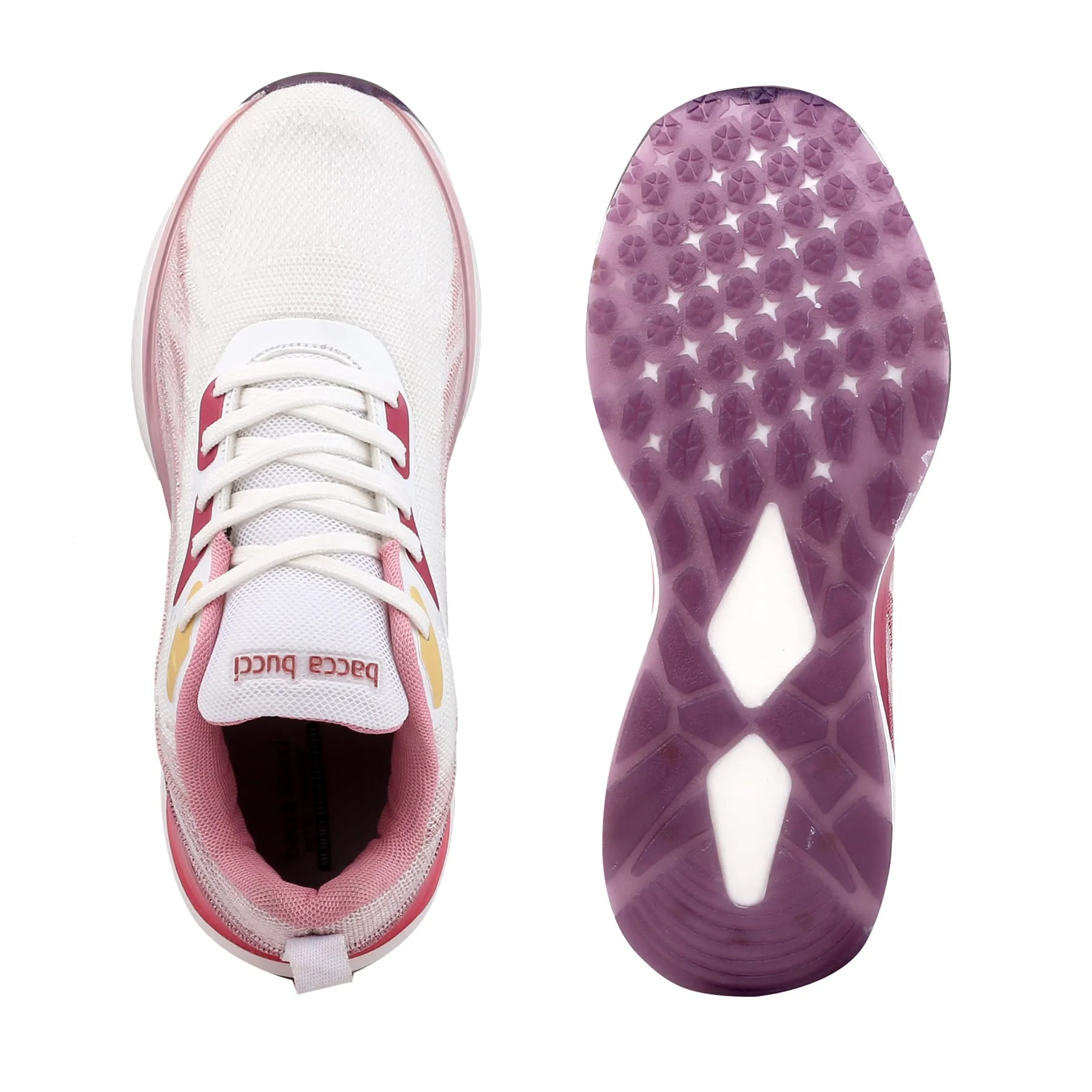 Bacca Bucci HYPERSOFT SERIES for WOMEN with Ultra-Rebounce Outsole & Iconic Breathable Engineered Knit Upper Best Cleaner For Sneakers