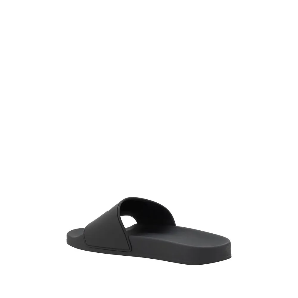 Balenciaga Rubber Slippers Sole Of Sandals