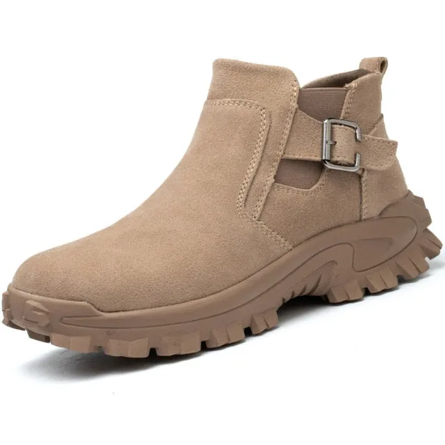 Best Work Boots For Outdoor Construction 2022 New Work &amp; Safety Boots Men Steel Toe Shoes Men Safety Shoes Indestructible Puncture-Proof Work Sneakers Work Shoes Boots