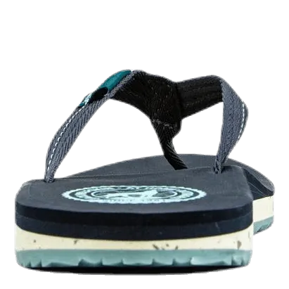 Beachster Green/Grey Batman Flip Flops