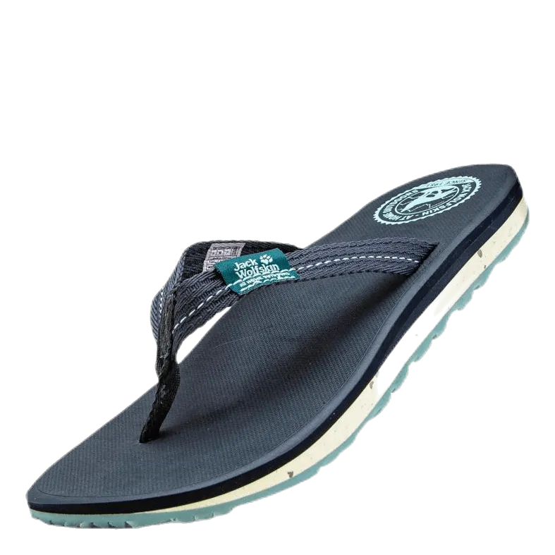Flip Flops In Cold Weather Beachster Green/Grey