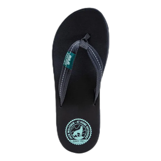 Flip Flops With Spikes Beachster Green/Grey