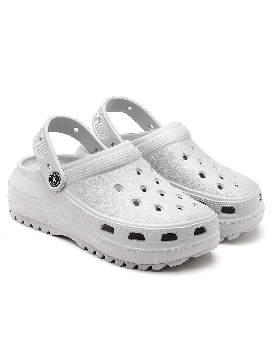 Bersache Extra Soft Classic Casual with  Regular wear with Ultra Soft & Flexibility Technology clog For women's/Girl's-(6128-Grey) Tabitha Slippers