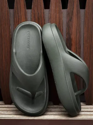 Mini Slippers Bersache Extra Soft Classic Casual with  Regular wear with Ultra Soft & Flexibility Technology Clogs For women's/Girl's-(6111-Green)