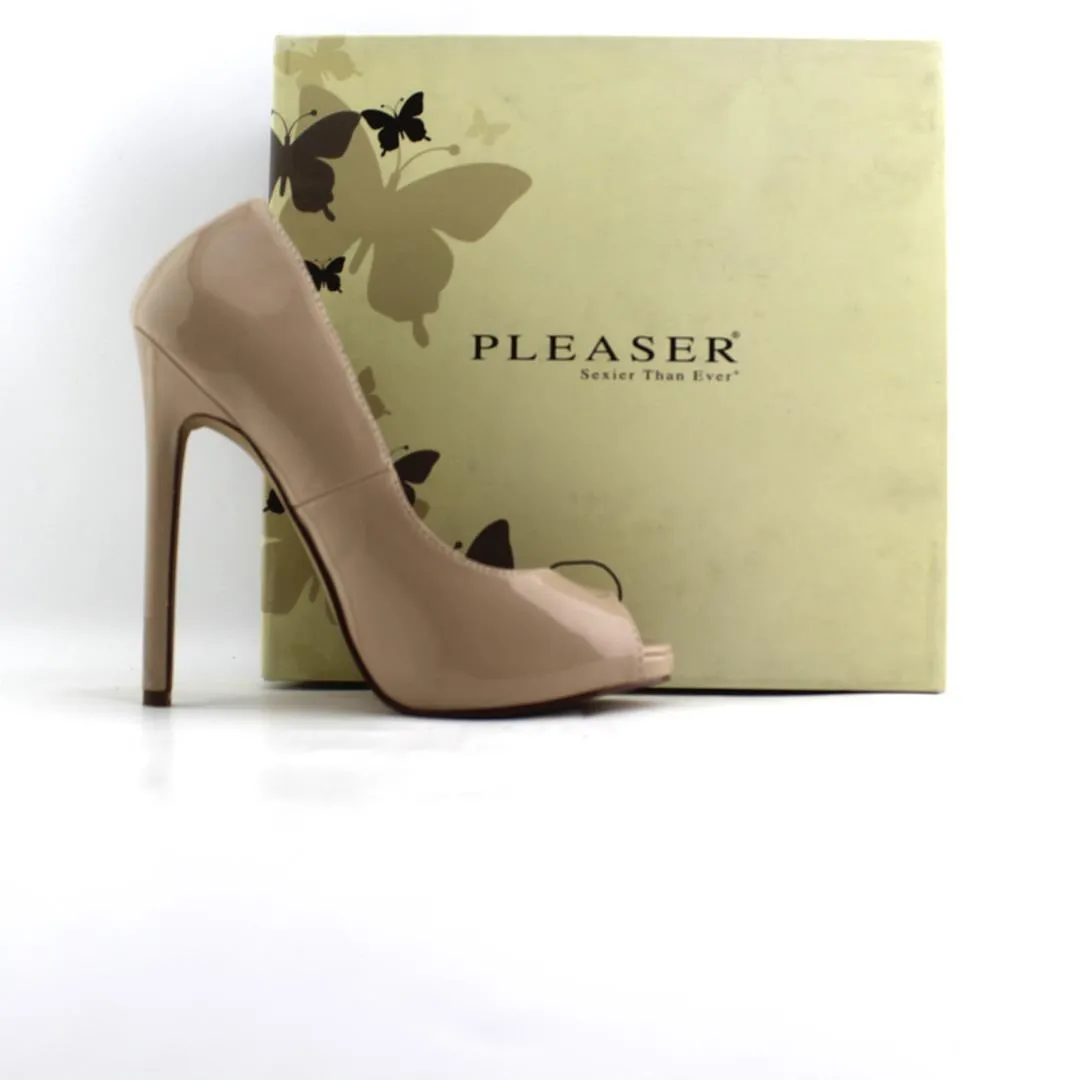 PLEASER NUDE PAT Slides New