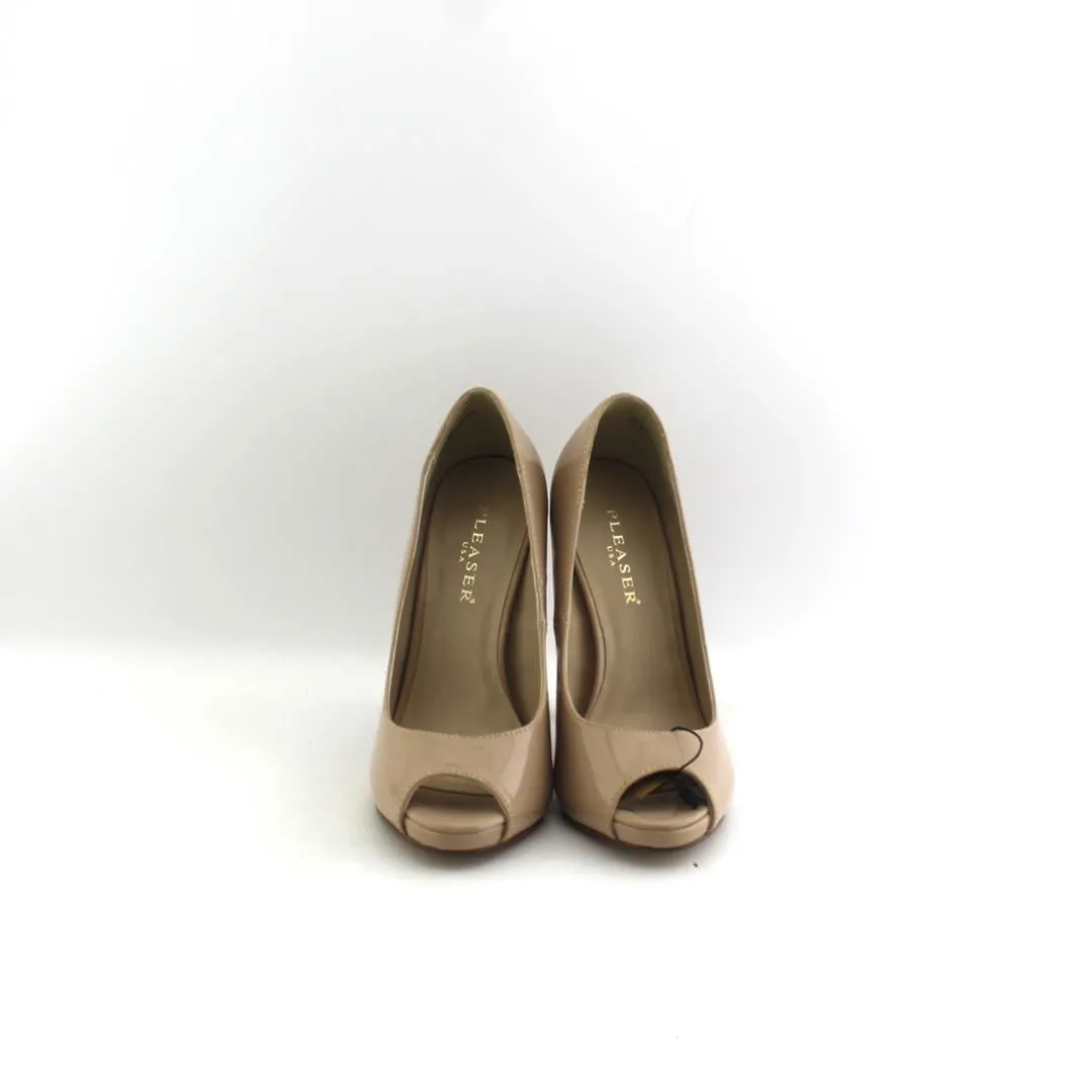 PLEASER NUDE PAT Snooki Slippers