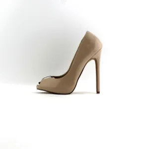 PLEASER NUDE PAT Half Slippers