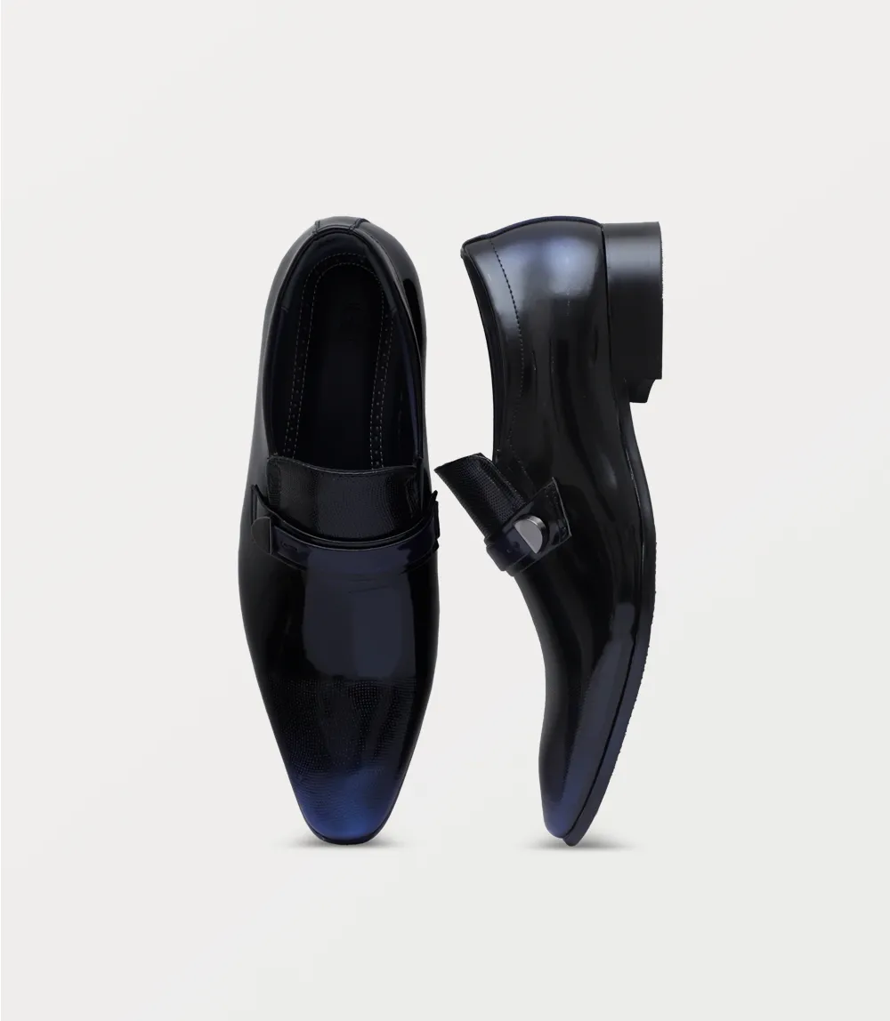 BM6798-BLUE-Men Slip On Melanie Slip On