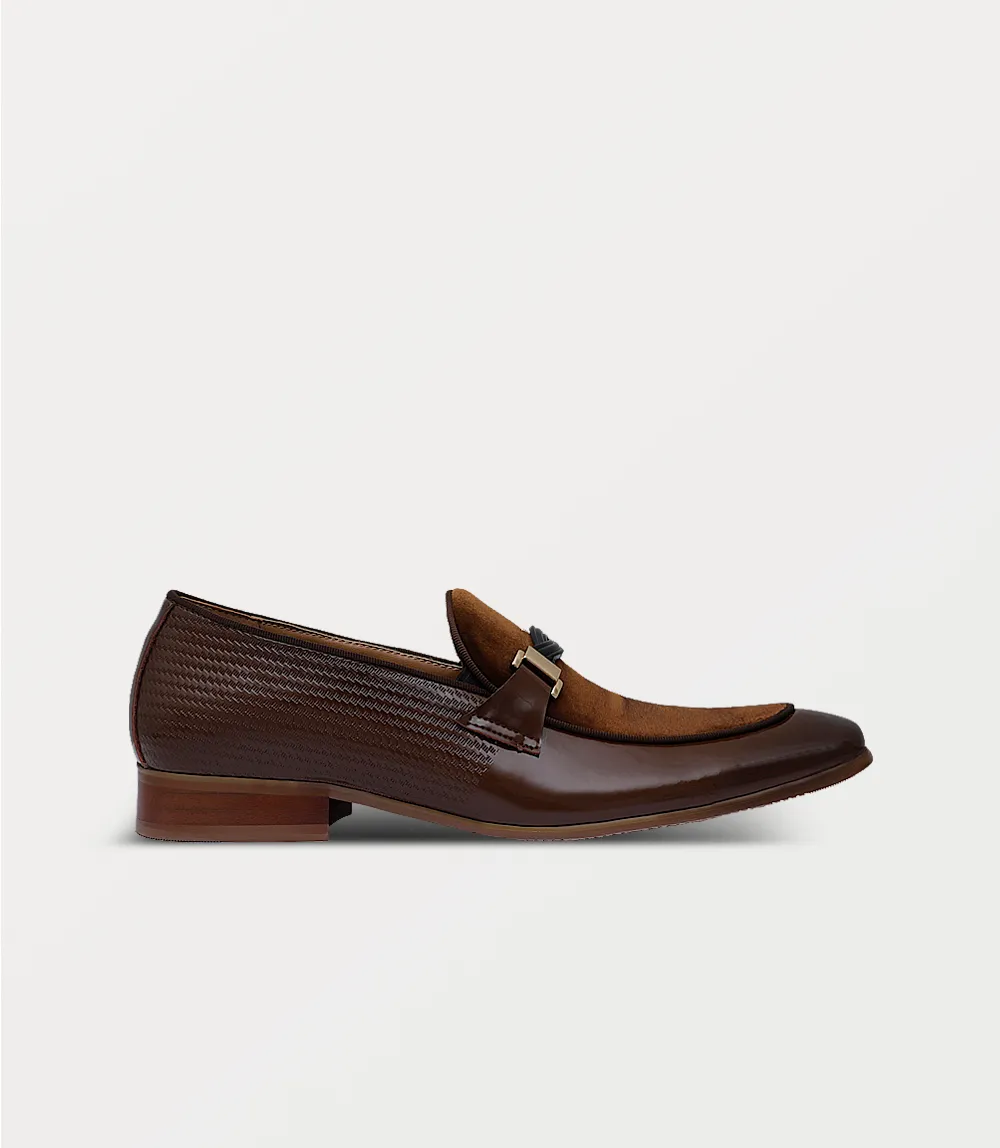 Slip On Mud Shoes BM6799-BROWN-Men Slip On