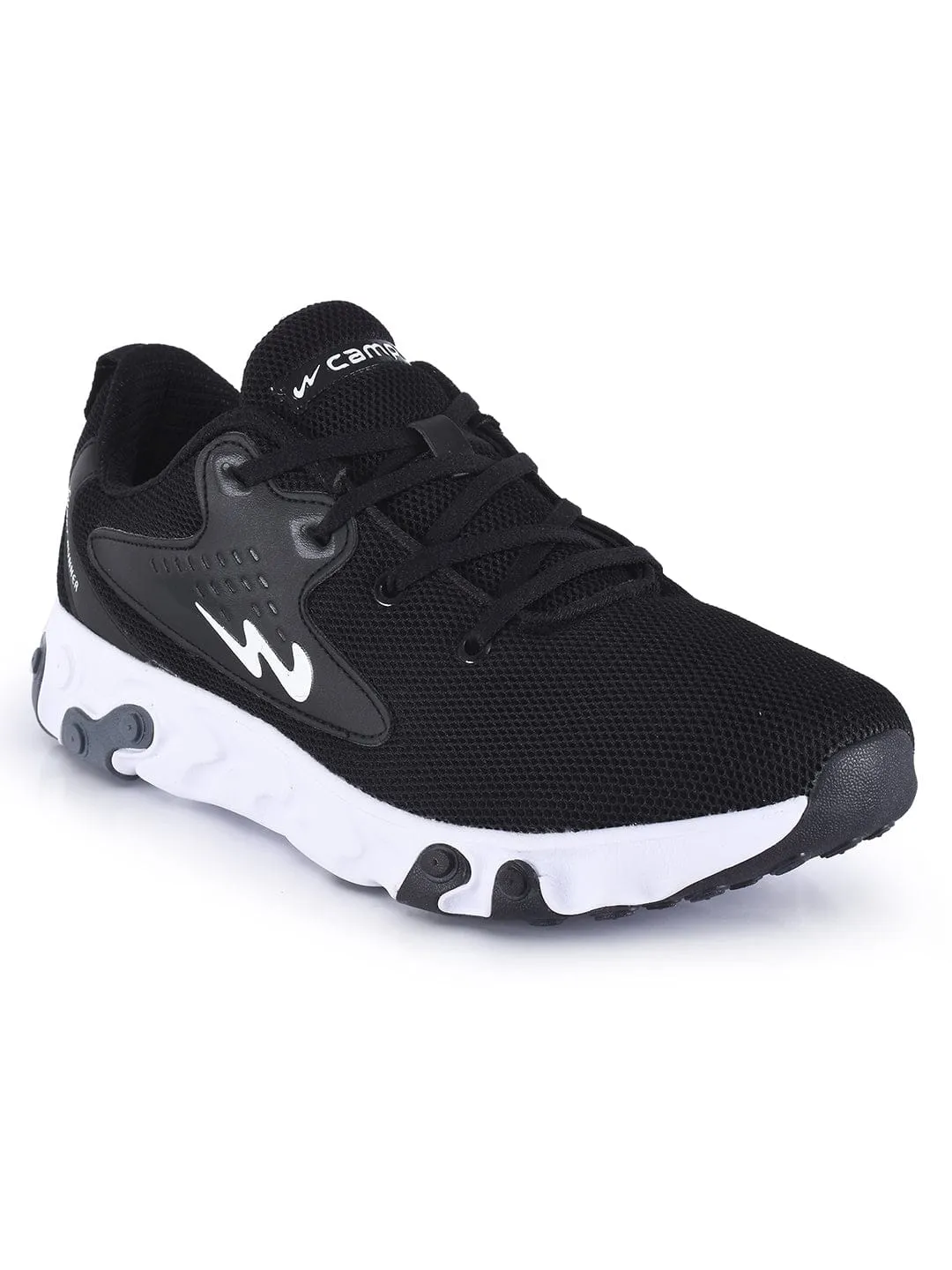 Supportive Running Shoes For Shin Splints BOLD Black Men's Running Shoes