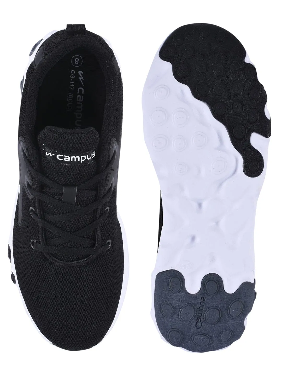 BOLD Black Men's Running Shoes Anthem 6 Running Shoe