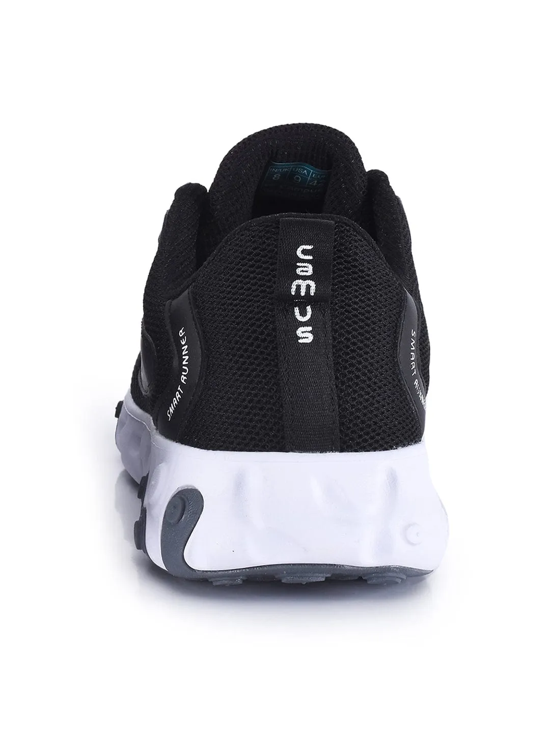 BOLD Black Men's Running Shoes Best Rated Cushioned Running Shoes