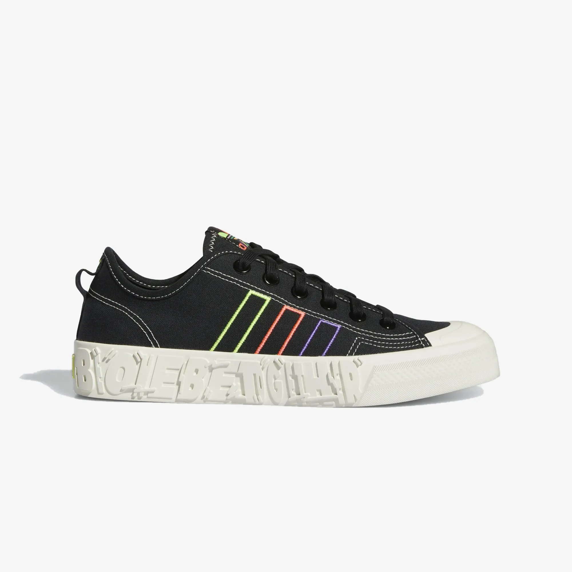 ADIDAS ORIGINALS | NIZZA PRIDE { BLACK Adidas Work Shoe
