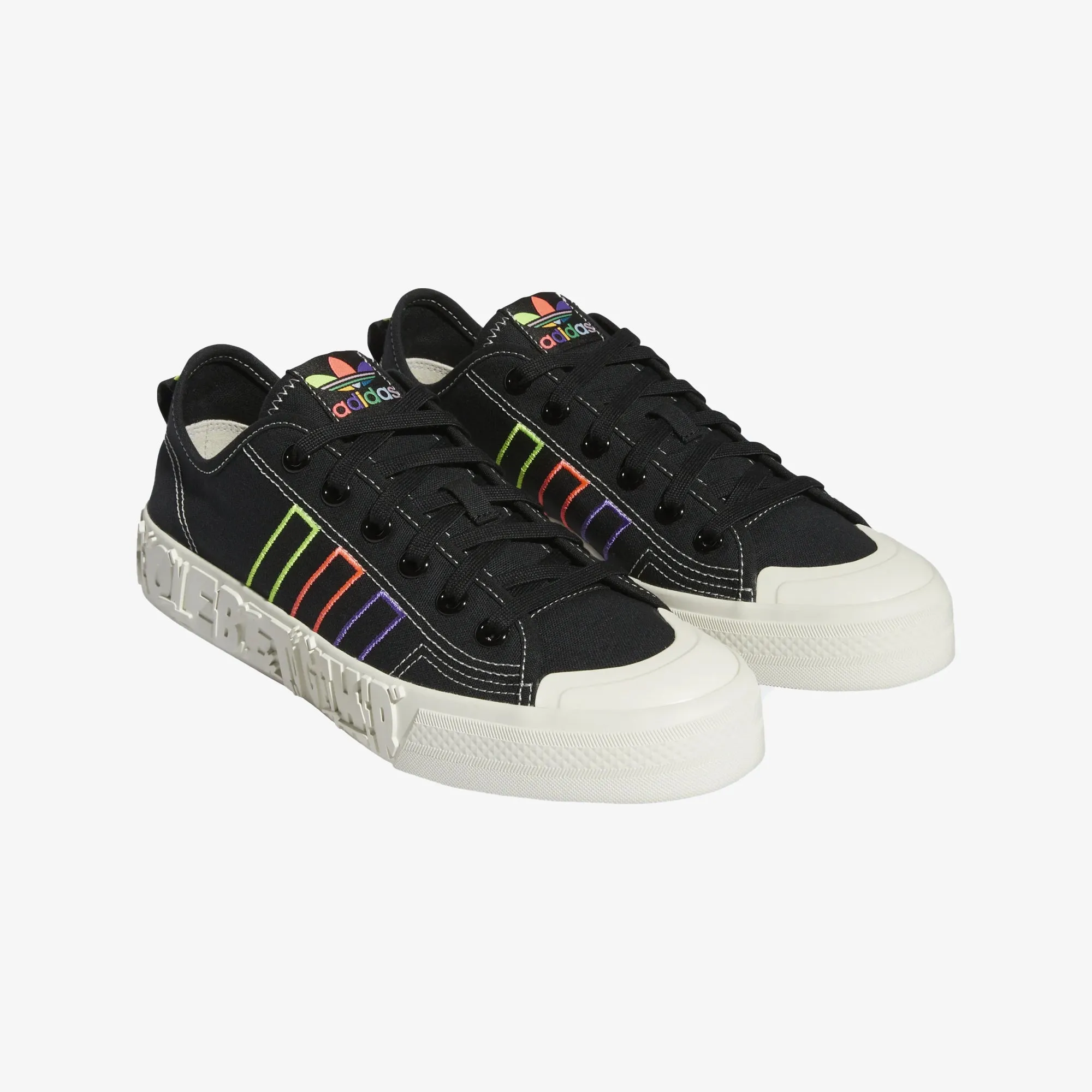 ADIDAS ORIGINALS | NIZZA PRIDE { BLACK Adidas Shoes Skateboarding