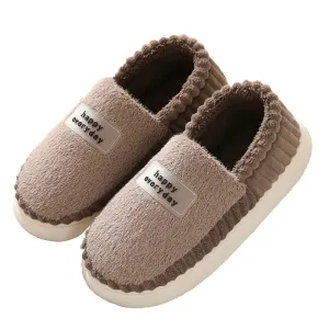 Bunny Slippers For Adults Cuzcare Men Soft Plush Slippers Heel Protection Indoor Shoes