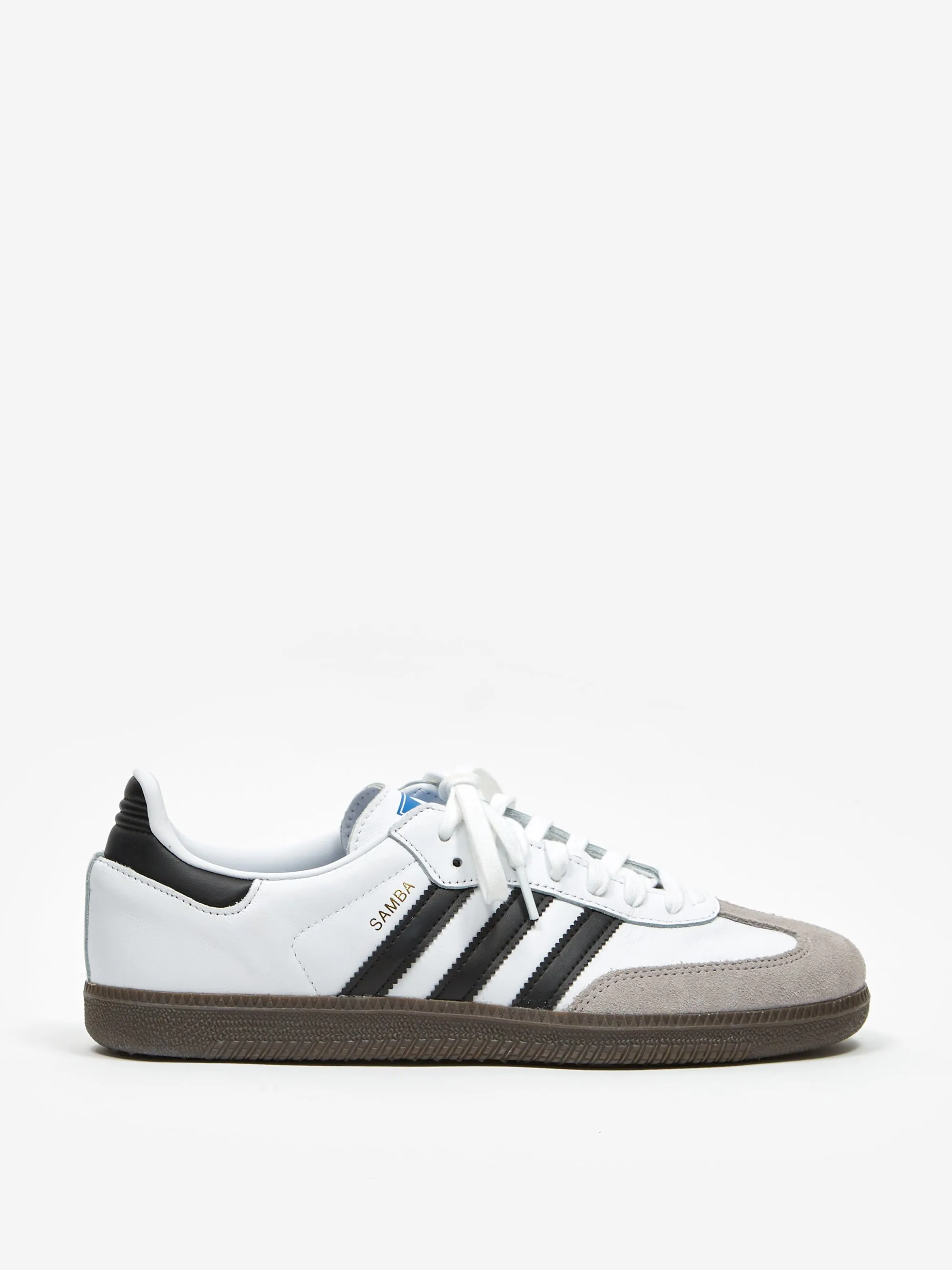 Adidas Samba OG - Cloud White/Core Black/Clear Granite Bulky Adidas Shoes