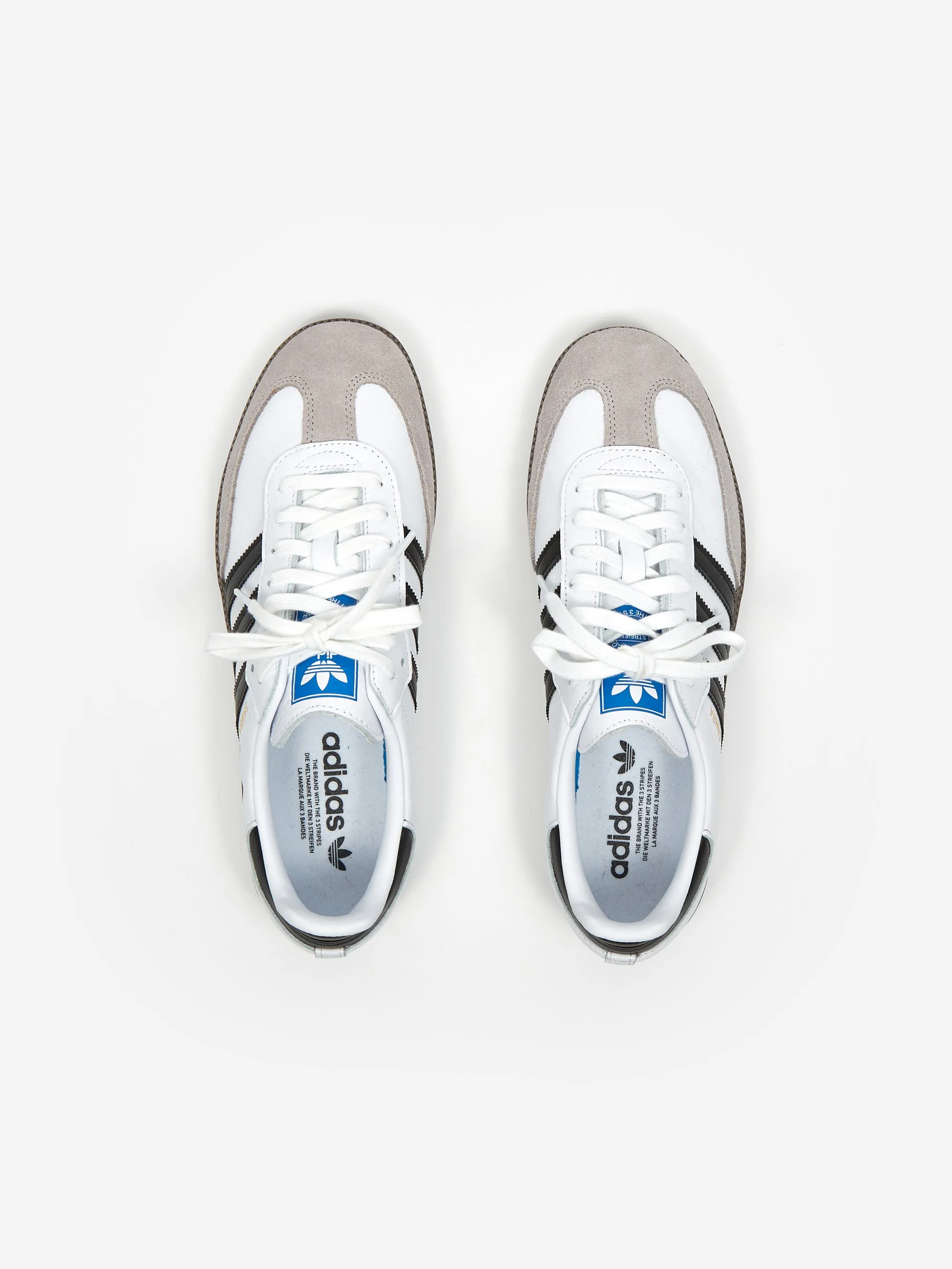 Adidas Samba OG - Cloud White/Core Black/Clear Granite Adidas Mundial Team Artificial Turf Shoe