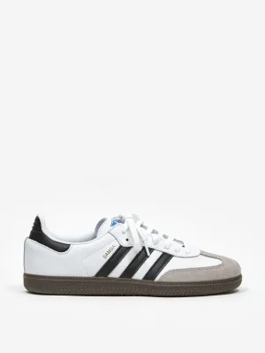 Adidas Sambas Og Shoes Adidas Samba OG - Cloud White/Core Black/Clear Granite