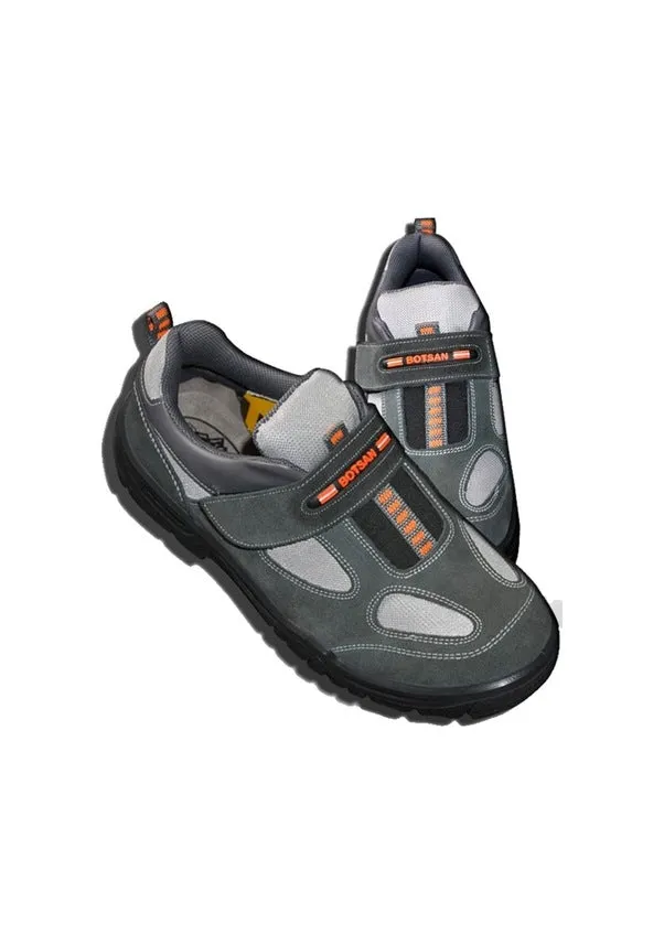 Botsan Brand Steel Toe Economical Suede Work Shoes Rubber Steel Toe Work Boots