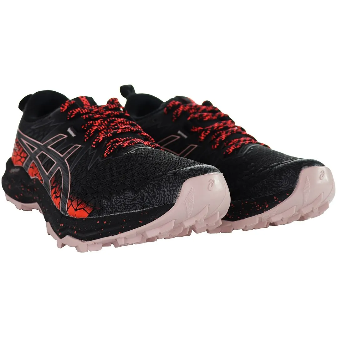Asics FujiTrabuco Lyte Womens Black Running Trainers Asics Supersen Natural 80 Running Shoes