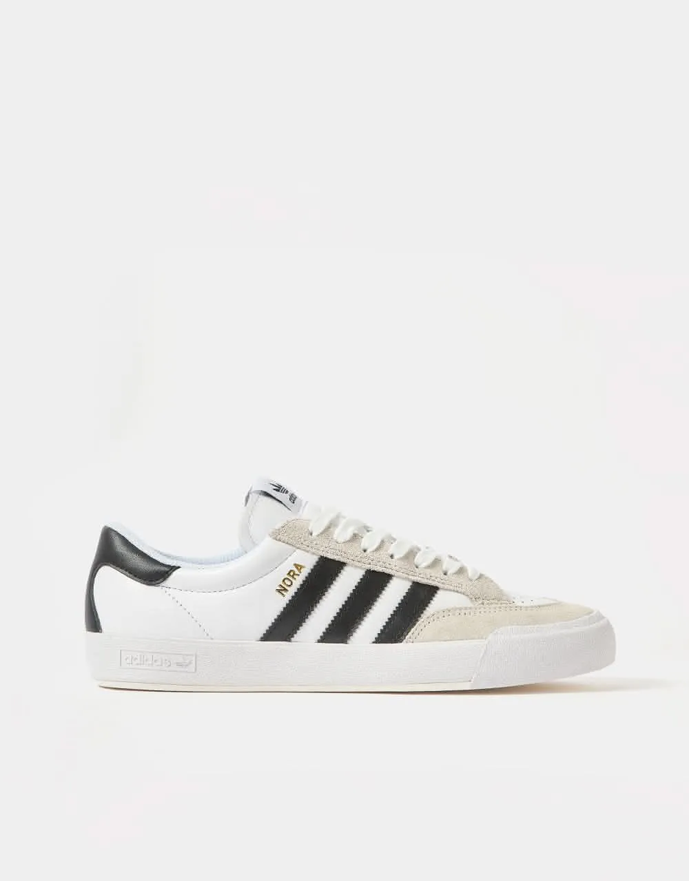 Adidas Originals Superstar Shoes adidas Nora Skate Shoes - White/Core Black/Crystal White