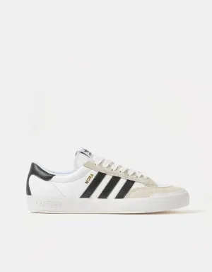 adidas Nora Skate Shoes - White/Core Black/Crystal White Adidas Courtflash Pickleball Shoes