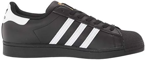 adidas Originals mens Superstar Sneaker, Core Black/White/Core Black, 8.5 US Adidas Chain Shoes