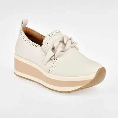 New - Mad Love Women's Faux Leather Slip On Casual Platform Loafers Memory Foam Best Slip On Shoes For Winter