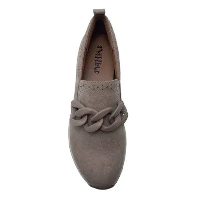 Slip On Climbing Boots New - Mad Love Women's Faux Leather Slip On Casual Platform Loafers Memory Foam