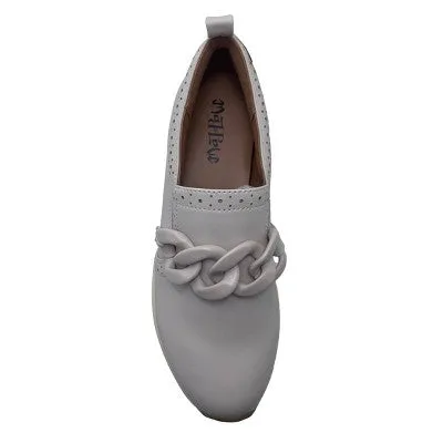 New - Mad Love Women's Faux Leather Slip On Casual Platform Loafers Memory Foam Slip-on Casual Shoes