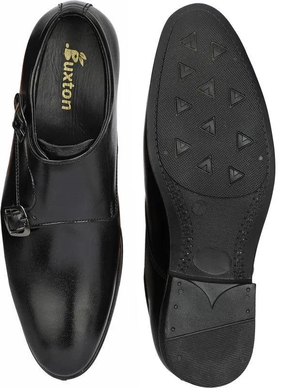 Buxton Monk Strap Formal Slip On Office and Party Wear Shoe for Men Loafers For Wedding